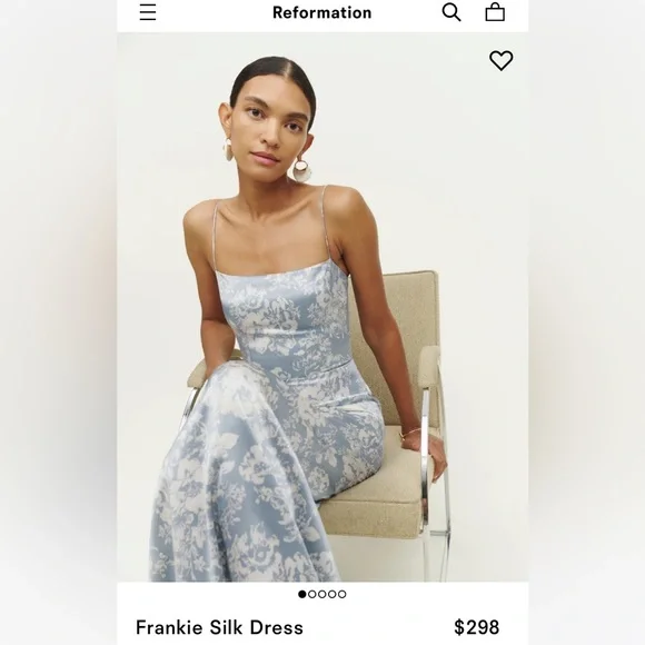 Frankie Silk Dress - Worn Once